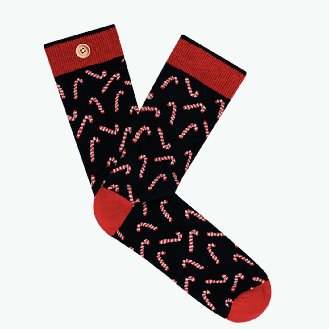 Cabaïa Chaussettes Originales SUZY & SILVANO - Couleur Rouge Et Bleu- En Coton Bio 4 Cabaïa Chaussettes Originales SUZY & SILVANO - Couleur Rouge Et Bleu- En Coton Bio - Image 2