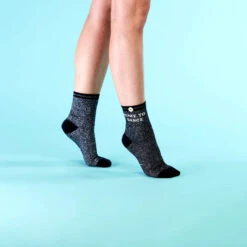 Cabaïa Chaussettes Lurex Originales Femme TIME TO DANCE - En Coton Bio