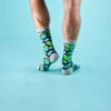 Cabaïa Chaussettes Originales Femme ERWAN & DIANE - Couleur Vert - En Coton Bio -Clothing Discounts Store 74EEBDAC 63E2 4B49 9F2A 910B1F9A2D9A