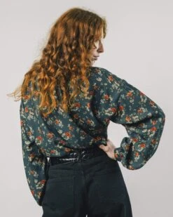 Brava Fabrics Chemise Dalia Boho Oversize Imprimé Fleuri En Viscose EcoVero - Fabriqué Au Portugal 8 Brava Fabrics Chemise Dalia Boho Oversize Imprimé Fleuri En Viscose EcoVero - Fabriqué Au Portugal -Clothing Discounts Store Blouse Femme Dalia Boho Canard BRAVA vuededos