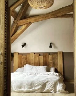 Housse De Couette Celadon En Lin Français - 240x220 Ou 260x240