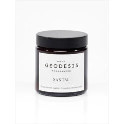 Bougie Nature SANTAL - Huile Végétale - Fabriqué En France