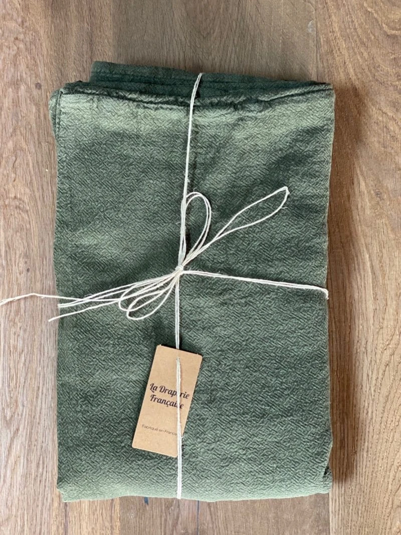 Edredon Sur Matelas Indigo Clair En Lin Français - 85 X 200 Cm 5 Edredon Sur Matelas Indigo Clair En Lin Français - 85 X 200 Cm - Image 3