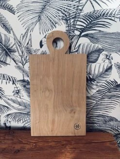 Planche à Découper En Chêne 30X20cm - Fait Main En France
