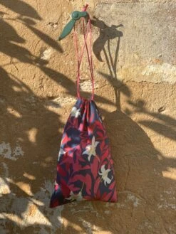 Pochon Léonard Grand En Coton Biologique - Cousu à La Main à L'Ile D'Oléron (France) -Clothing Discounts Store IMG 9748