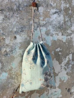 Pochon Léonard Grand En Lin Imprimé - Cousu à La Main à L'Ile D'Oléron (France) -Clothing Discounts Store IMG 9806