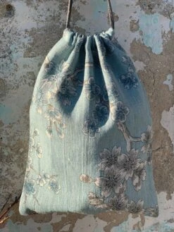 Pochon Léonard Grand En Lin Imprimé - Cousu à La Main à L'Ile D'Oléron (France) -Clothing Discounts Store IMG 9807