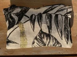 Pochette Alice Fermeture éclair Imprimé Fleuri En Lin Français - Cousu à La Main à L'Ile D'Oléron (France) -Clothing Discounts Store IMG 9819