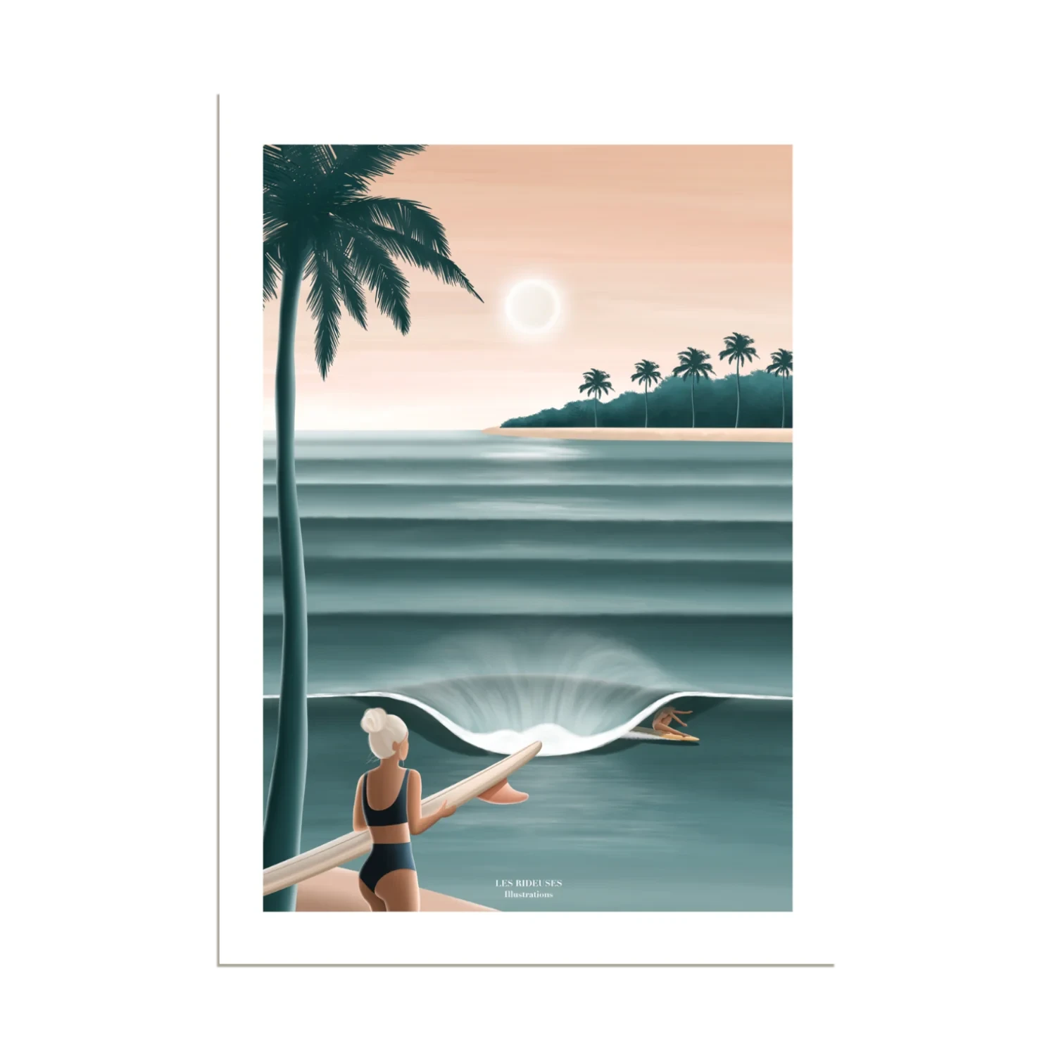 Dessin Surfeuse Dreamy Lines - Imprimée Dans Les Landes 3 Dessin Surfeuse Dreamy Lines - Imprimée Dans Les Landes