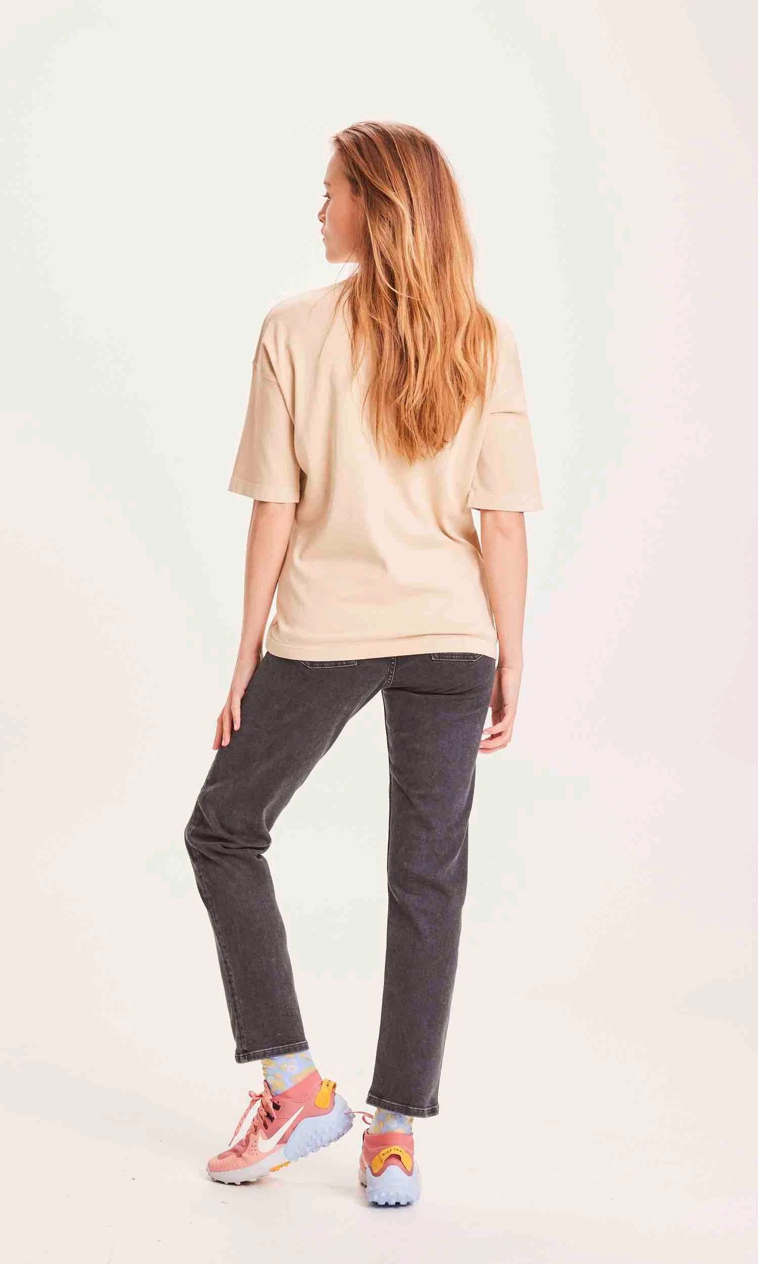 Jean Mom IRIS - En Noir - En Coton Biologique 5 Jean Mom IRIS - En Noir - En Coton Biologique - Image 3