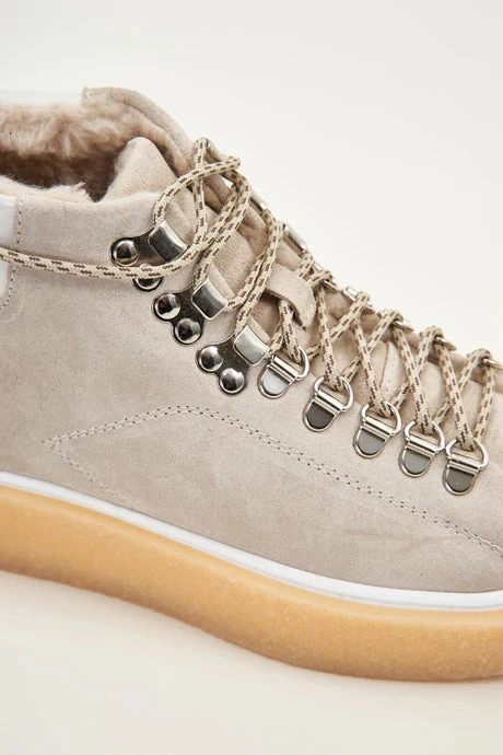 Chaussures En Daim MARIANNE - En Beige - En Cuir 5 Chaussures En Daim MARIANNE - En Beige - En Cuir - Image 3