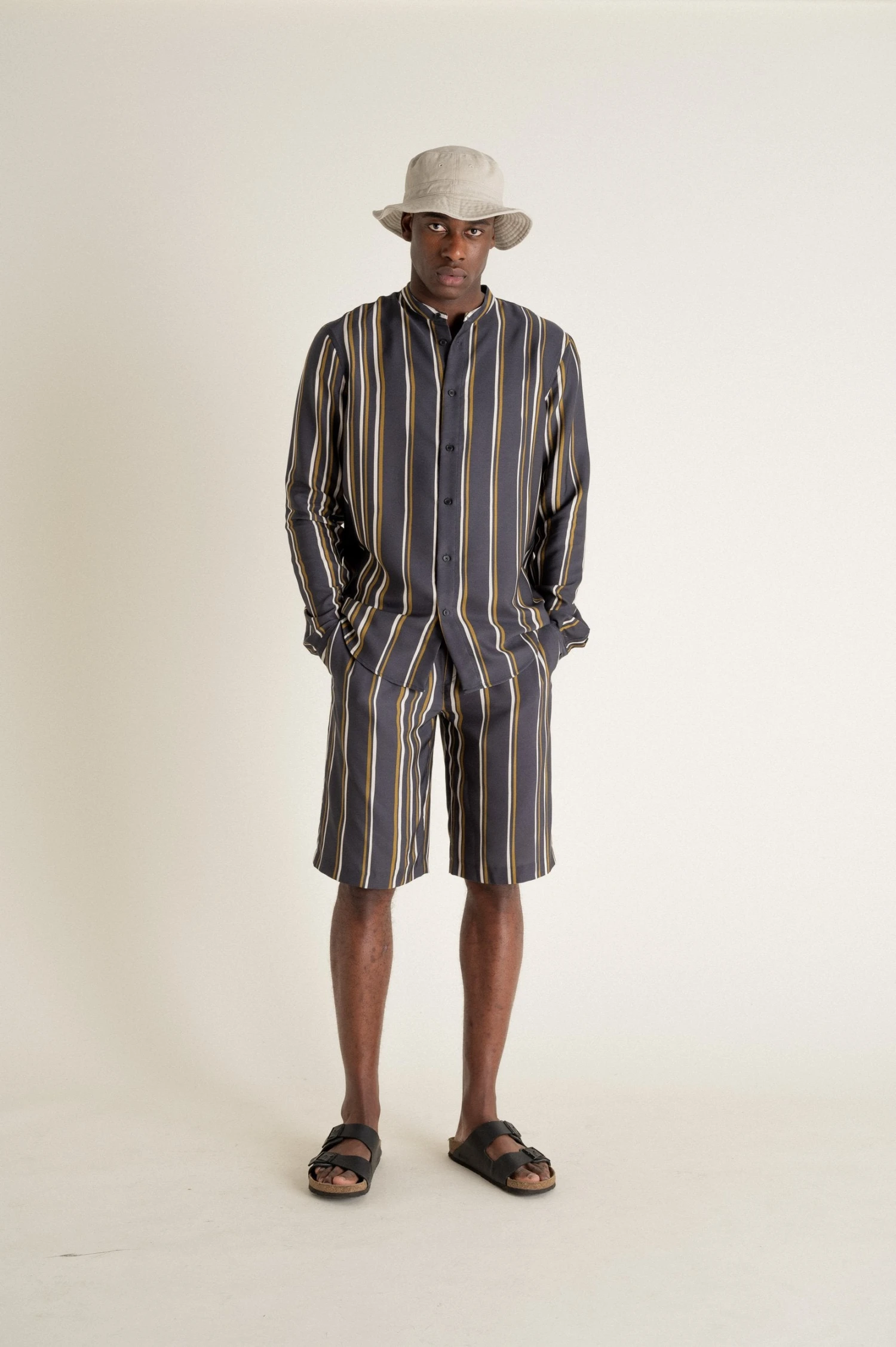 Chemise Copenhague En Lyocell Imprimé En France - Unisexe 6 Chemise Copenhague En Lyocell Imprimé En France - Unisexe - Image 4