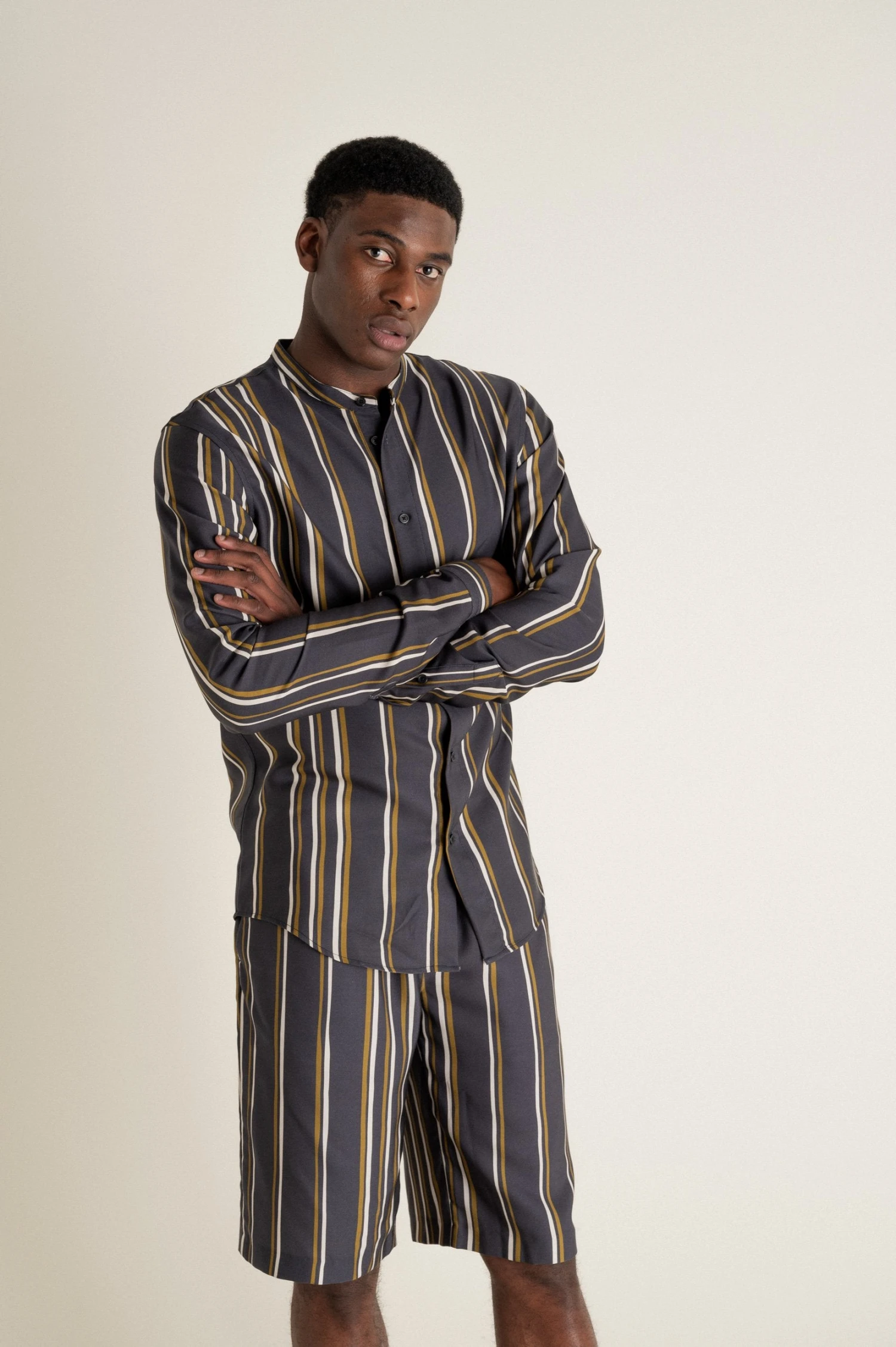 Chemise Copenhague En Lyocell Imprimé En France - Unisexe 8 Chemise Copenhague En Lyocell Imprimé En France - Unisexe - Image 6