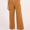 Pantalon Large Femme POSEY LOOSE TWILL - GOTS/Vegan -Clothing Discounts Store POSEY loose twill pants Pants 700028 1366 Brown Sugar 1 1246x1800 5228f327 db6f 45f1 80c0 3b22a3674409