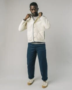 Brava Fabrics Polaire Mixte Fleece Couleur Ecru En Coton Biologique - Fabriqué Au Portugal 9 Brava Fabrics Polaire Mixte Fleece Couleur Ecru En Coton Biologique - Fabriqué Au Portugal -Clothing Discounts Store Polaire Mixte Fleece Ecru BRAVA vueteteaupied