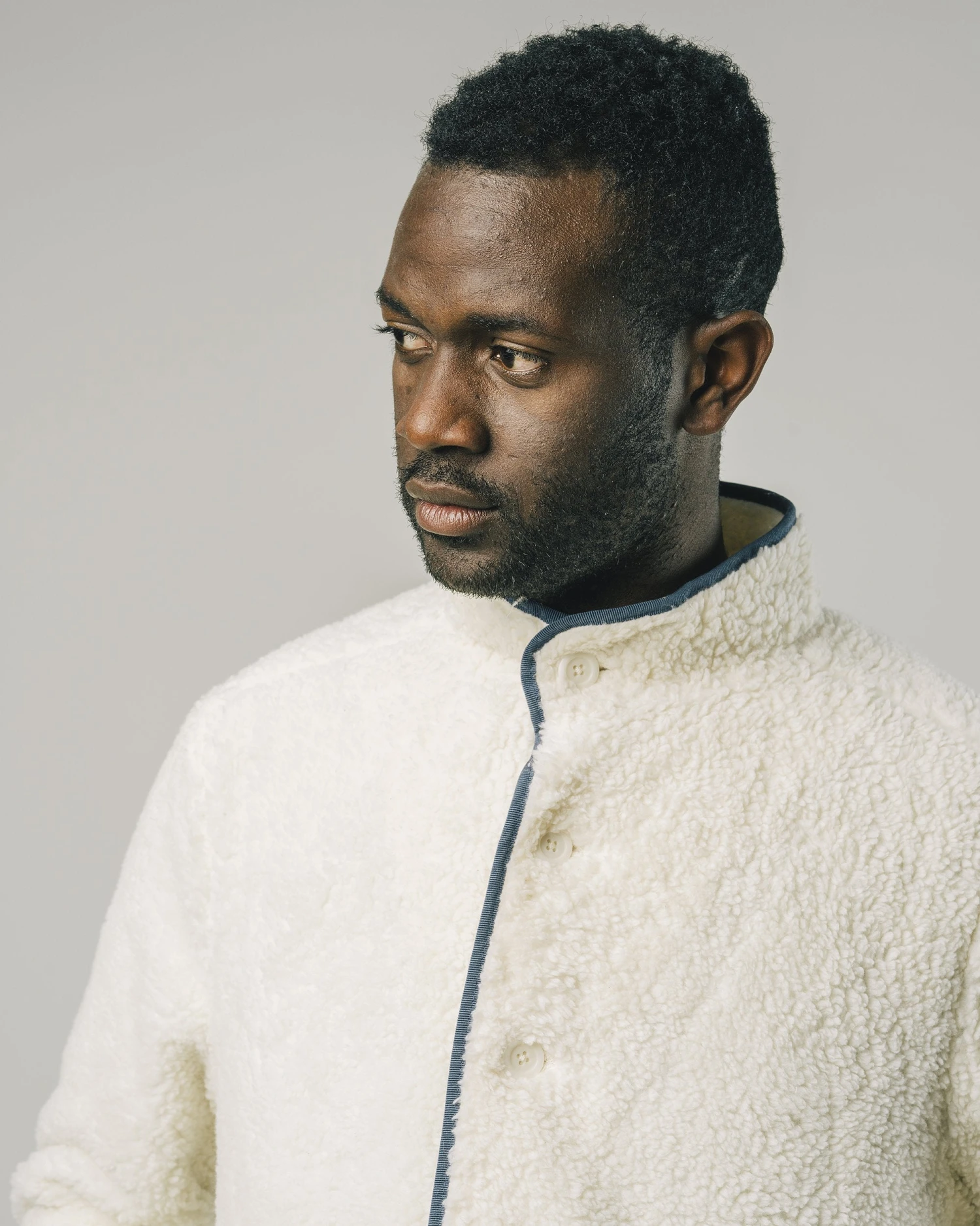 Brava Fabrics Polaire Mixte Fleece Couleur Ecru En Coton Biologique - Fabriqué Au Portugal 8 Brava Fabrics Polaire Mixte Fleece Couleur Ecru En Coton Biologique - Fabriqué Au Portugal - Image 6