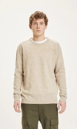 Pull Laine Biologique Homme BASIC - En Plusieurs Coloris