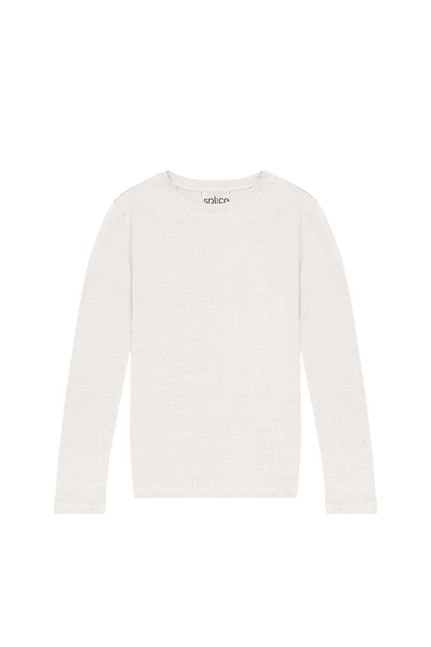 Tee-shirt Malin Blanc Manche Longue Léger Blanc En Lin - Fabriqué En France 5 Tee-shirt Malin Blanc Manche Longue Léger Blanc En Lin - Fabriqué En France - Image 3