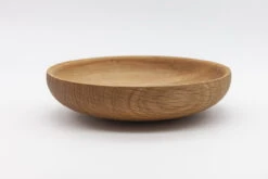 Assiette Creuse En Chêne - Fait Main En France