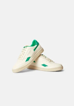 Basket Vegan - En Cuir De Maïs - Plusieurs Coloris -Clothing Discounts Store basket vegan vert2