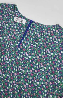 Blouse Fleurie Femme ACACIAS - En Plusieurs Coloris - En Viscose EcoVero -Clothing Discounts Store blouse fleurie femme acacias LOREAK MENDIAN rose zoom