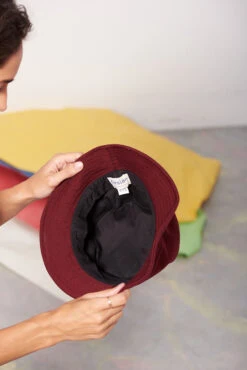 Bob Femme SOUPIRE - En Plusieurs Coloris - En Coton Bio GOTS -Clothing Discounts Store bob femme soupir GRAINE bordeaux