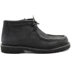 Bottines Homme Cuir ECM - En Noir - Fabriquées En Italie