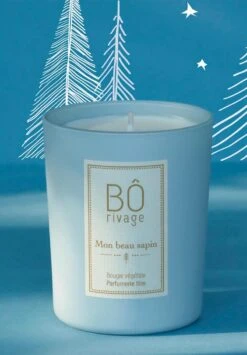 Bougie Odeur Sapin - 160g - Huile Végétale - Fabriqué En France