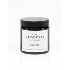 Bougie Nature SAKURA - 150g - Huile Végétale - Fabriqué En France