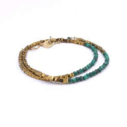 Bracelet Double CHOKER MYRIADE - En Semi Pierres Précieuses 8 Bracelet Double CHOKER MYRIADE - En Semi Pierres Précieuses -Clothing Discounts Store bracelet double malachite myriade aurabijoux 575x575q90