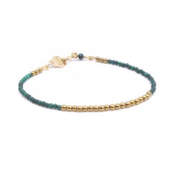 Bracelet Perles Fines Femme FILIGRANE - En Laiton Doré à L'or Fin 24 Carats 23 Bracelet Perles Fines Femme FILIGRANE - En Laiton Doré à L'or Fin 24 Carats -Clothing Discounts Store bracelet malachite filigrane aurabijoux 575x575q90