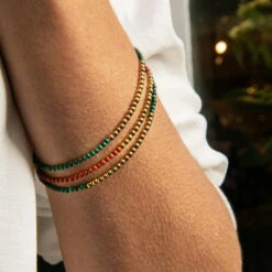 Bracelet Perles Fines Femme FILIGRANE - En Laiton Doré à L'or Fin 24 Carats 16 Bracelet Perles Fines Femme FILIGRANE - En Laiton Doré à L'or Fin 24 Carats -Clothing Discounts Store bracelet malachite jaspe rouge filigrane porte 1000x1000q90 e0b96e23 71f3 4c45 b0af ba788c4b7b09