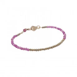 Bracelet Perles Fines Femme FILIGRANE - En Laiton Doré à L'or Fin 24 Carats 26 Bracelet Perles Fines Femme FILIGRANE - En Laiton Doré à L'or Fin 24 Carats -Clothing Discounts Store bracelet tourmaline rose filigrane AUFIBRTR 575x575q90