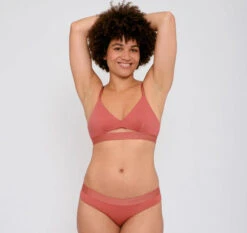Brassière Triangle - Plusieurs Coloris - En Lyocell 9 Brassière Triangle - Plusieurs Coloris - En Lyocell -Clothing Discounts Store brassiere triangle lyocell rose