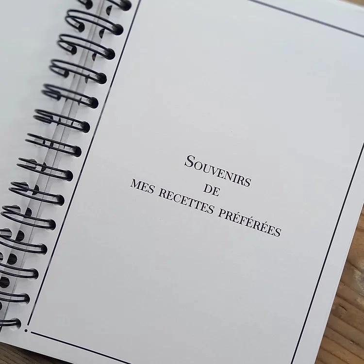 Cahier De Recettes Vierge - Motif Citrons - En Papier Certifié FSC 4 Cahier De Recettes Vierge - Motif Citrons - En Papier Certifié FSC - Image 2