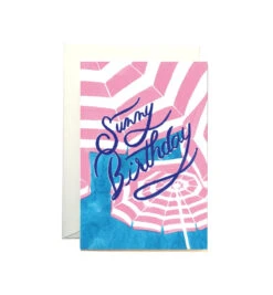 Cartes Postales Originales - Fabriquées En France - En Papier 300g Certifié FSC -Clothing Discounts Store carte d anniversaire parasols quartier libre