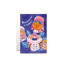 Cartes Postales Originales - Fabriquées En France - En Papier 300g Certifié FSC -Clothing Discounts Store carte de naissance matriochka quartier libre