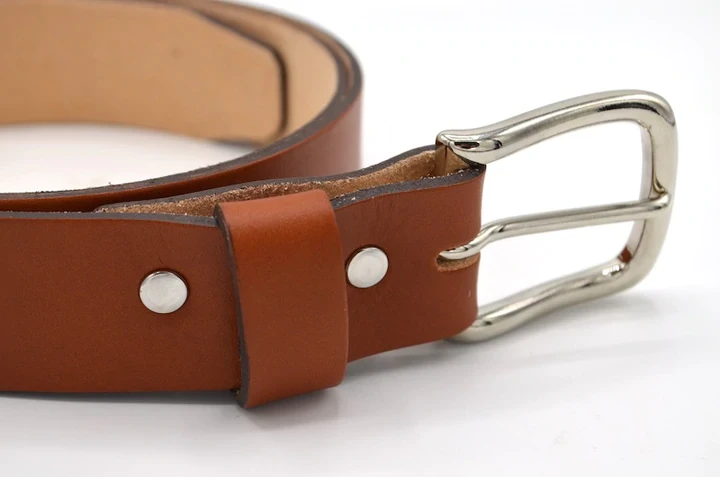 Ceinture Cuir Homme Fabrication Française MARCEL - En Plusieurs Coloris - Tannage Végétal 4 Ceinture Cuir Homme Fabrication Française MARCEL - En Plusieurs Coloris - Tannage Végétal - Image 2