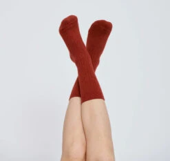Chaussettes En Laine épaisse Pack De 2 Mixte - Plusieurs Coloris - En Laine Recyclée 8 Chaussettes En Laine épaisse Pack De 2 Mixte - Plusieurs Coloris - En Laine Recyclée -Clothing Discounts Store chaussettes laine epaisse rouille