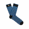 Cabaïa Chaussettes Originales Homme LOUIS & MANON - Couleur Bleue - En Coton Bio -Clothing Discounts Store chaussettes originales homme louis manon