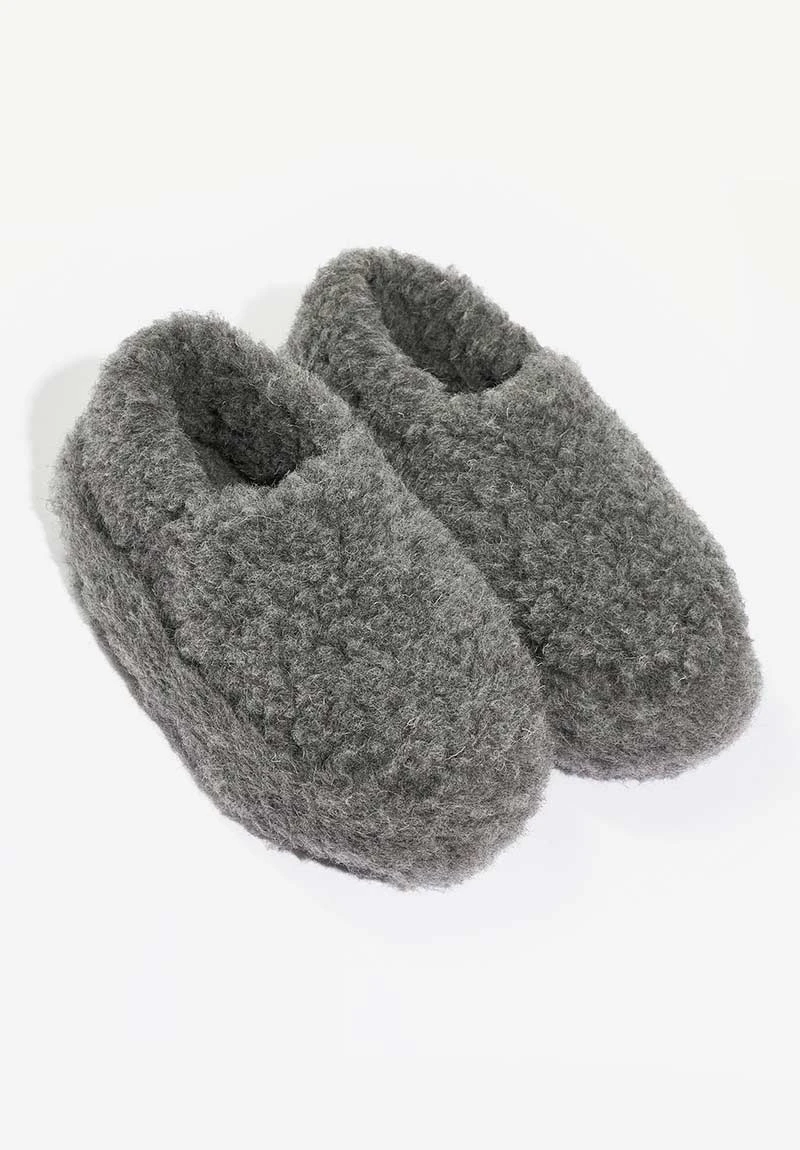 Chausson Moumoute SIBÉRIE - En Plusieurs Coloris - En Laine 6 Chausson Moumoute SIBÉRIE - En Plusieurs Coloris - En Laine - Image 4