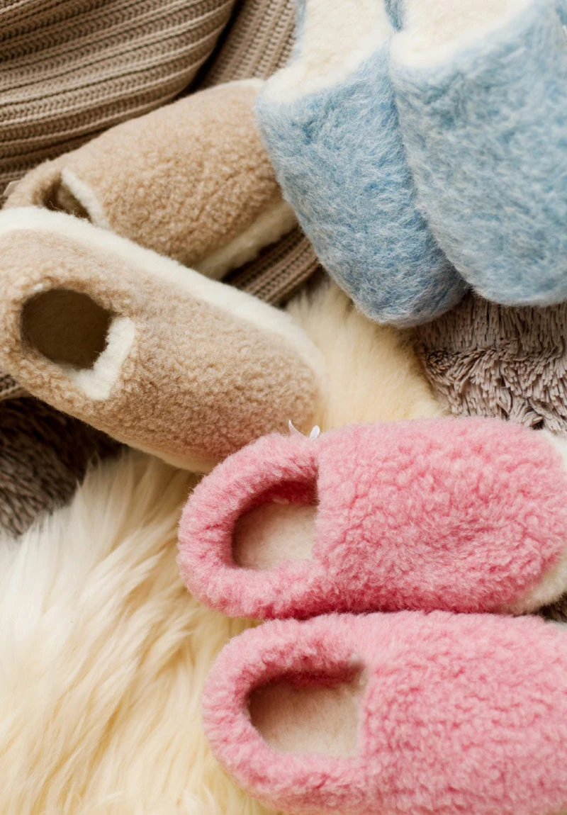 Chausson Moumoute SIBÉRIE - En Plusieurs Coloris - En Laine 3 Chausson Moumoute SIBÉRIE - En Plusieurs Coloris - En Laine