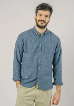 Brava Fabrics Chemise Flannel NUUCK - En Coton Biologique - Fabriqué Au Portugal