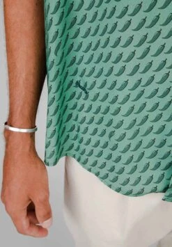 Brava Fabrics Chemisette Homme ALOHA CHILI - En Viscose Ecovero -Clothing Discounts Store chemisette homme2