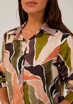 Chemisier Fluide Imprimé BOGARRE - En Viscose EcoVero