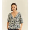Chemisier Imprimé Manches Courtes PARVULA - En Viscose Ecovero -Clothing Discounts Store chemisier parvula musbombon global