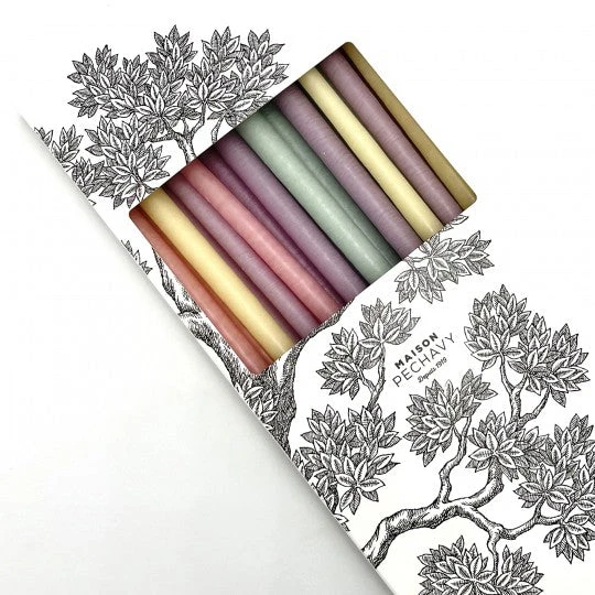 Coffret Bougies Colorées Et Fines - Plusieurs Coloris - Fabriqués En France 4 Coffret Bougies Colorées Et Fines - Plusieurs Coloris - Fabriqués En France - Image 2