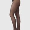 Swedish Stockings Collant Transparent Invisible MALVA - 20 Deniers - Polyamide Recyclé -Clothing Discounts Store collant transparent invisible noir1 jpeg