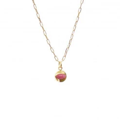 Collier KARMA - Avec Pierre Naturelle - Plusieurs Coloris 12 Collier KARMA - Avec Pierre Naturelle - Plusieurs Coloris -Clothing Discounts Store collier rhodonite court karma AUKACLRH centreok 575x575q90