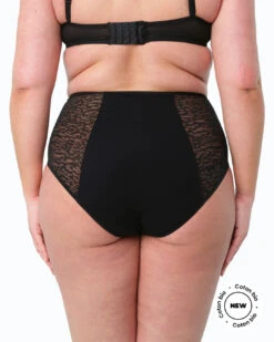 Culotte Menstruel Taille Haute - En Noir 9 Culotte Menstruel Taille Haute - En Noir -Clothing Discounts Store culotte menstruelle taille haute noir en dentelle12 jpg